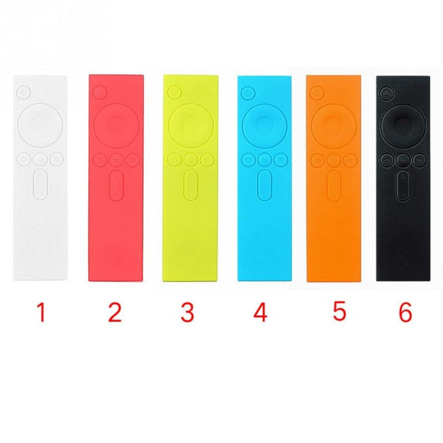 6 PCS Soft Silicone TPU Protective Case Remote Rubber Cover Case for Xiaomi Remote Control I Mi TV Box