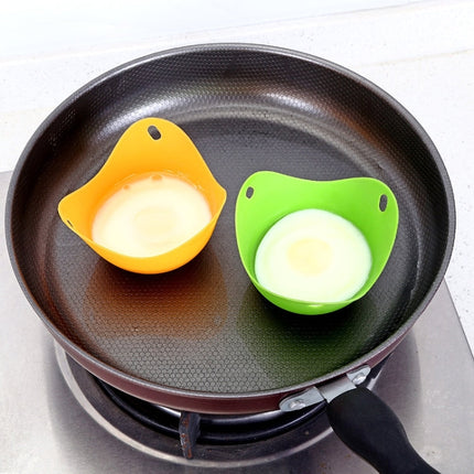 Silicone Egg Cooker Egg Bracket Kitchen Tools Pancake Cookware Bakeware Steam Eggs Plate Tray