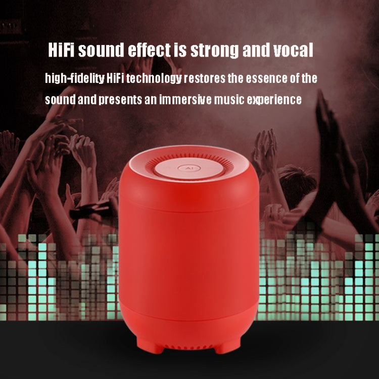 Q33 HIFI Sound Quality Intelligent AI Speaker, Support Voice Interaction & Bluetooth Broadcast & Online Translation, Black, Red, White