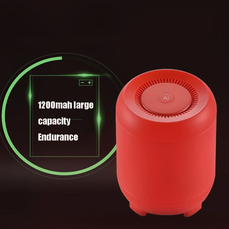 Q33 HIFI Sound Quality Intelligent AI Speaker, Support Voice Interaction & Bluetooth Broadcast & Online Translation, Black, Red, White