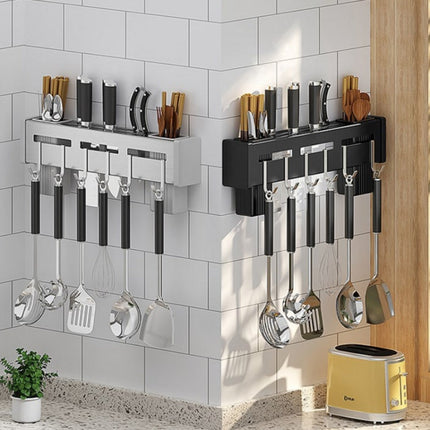 Kitchen Wall-mounted Rack Free Punching Chopsticks Holder