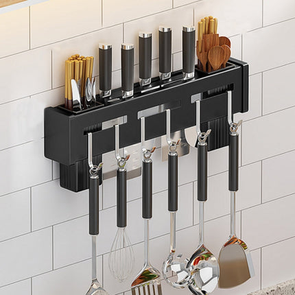 Kitchen Wall-mounted Rack Free Punching Chopsticks Holder