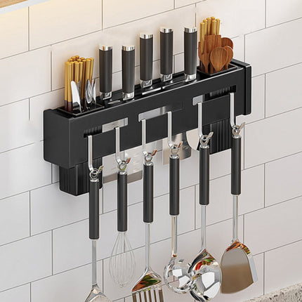 Kitchen Wall-mounted Rack Free Punching Chopsticks Holder