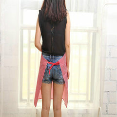 Kitchen Oilproof Cartoon Bear Apron with Sleeve