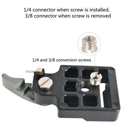 BEXIN Tripod Head Quick Release Plate Holder For Manfrotto 200PL-14