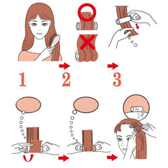 10 PCS/Set Curling Irons Electric Roll Hair Tube Heated Roller Hair Curly Styling Stick