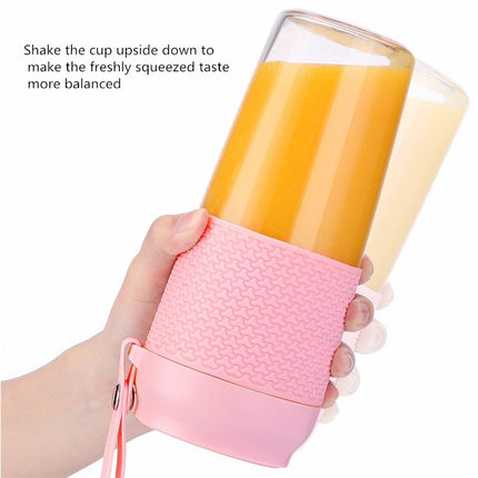 Portable Juicer Mini Electric Blender Portable Juicer, Style 2 (Navy Blue), Style 2 (Pink)