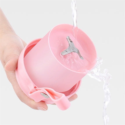 Portable Juicer Mini Electric Blender Portable Juicer, Style 2 (Navy Blue), Style 2 (Pink)