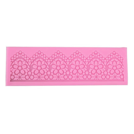 DIY Baking Tools Lace Silicone Moulds Fondant Cake Surrounding Decoration Tools Chocolate Mould, Lace Silicone Moulds