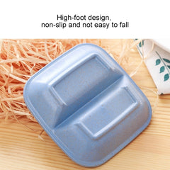 10pcs Kitchen Accessories 2 In 1 Seasoning Sauce Dishes Wheat Straw Salad Saucer Bowl