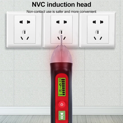 WINTACT WT3010  LED AC Voltage Tester Non-Contact Detector Pen 12-1000V AC Voltage Detector, WINTACT WT3010