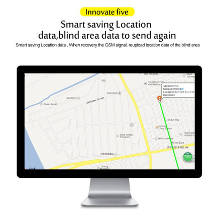 TK108 2G 4PIN Realtime Car Truck Vehicle Tracking GSM GPRS GPS Tracker, Support AGPS with Relay and Battery, 4PIN