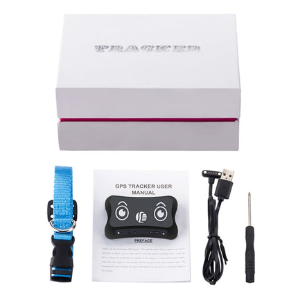 TK200 2G IP67 Waterproof GPS / GPRS / GSM Personal / Goods /  Pet / Bag Locator Pet Collar Real-time Tracking Device, TK200