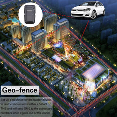 KH-X1 Mini Waterproof Magnetic GPS / GSM / GPRS Quad Band Realtime Car Tracker, Built-in Long Life Battery, Shark Alarm, Movement Alarm, Remotely Voice Monitor, Geo-fence, KH-X1