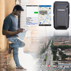 KH-X1 Mini Waterproof Magnetic GPS / GSM / GPRS Quad Band Realtime Car Tracker, Built-in Long Life Battery, Shark Alarm, Movement Alarm, Remotely Voice Monitor, Geo-fence, KH-X1