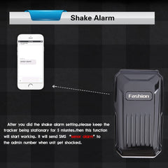 KH-X1 Mini Waterproof Magnetic GPS / GSM / GPRS Quad Band Realtime Car Tracker, Built-in Long Life Battery, Shark Alarm, Movement Alarm, Remotely Voice Monitor, Geo-fence, KH-X1