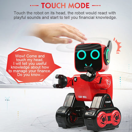 JJR/C R4 Cady Wile 2.4GHz Intelligent Remote Control Robo-advisor Money Management Robots Toy with Colorful LED Light, Remote Control Distance: 15m, Age Range: 8 Years Old Above