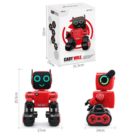 JJR/C R4 Cady Wile 2.4GHz Intelligent Remote Control Robo-advisor Money Management Robots Toy with Colorful LED Light, Remote Control Distance: 15m, Age Range: 8 Years Old Above