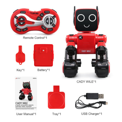 JJR/C R4 Cady Wile 2.4GHz Intelligent Remote Control Robo-advisor Money Management Robots Toy with Colorful LED Light, Remote Control Distance: 15m, Age Range: 8 Years Old Above