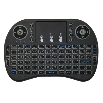 Support Language: English i8 Air Mouse Wireless Backlight Keyboard with Touchpad for Android TV Box & Smart TV & PC Tablet & Xbox360 & PS3 & HTPC/IPTV, English