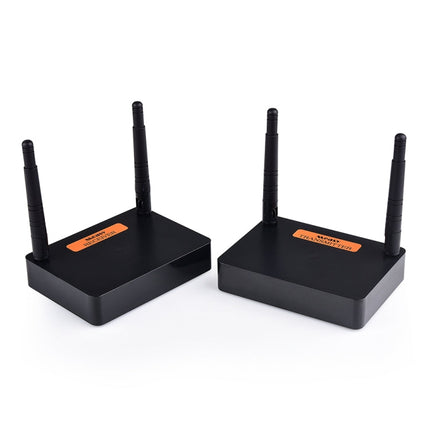 Measy FHD676 Full HD 1080P 3D 5-5.8GHz Wireless HDMI Transmitter (Transmitter + Receiver) Transmission Distance: 200m, Specifications:EU Plug, FHD676 (AU Plug), FHD676 (EU Plug), FHD676 (UK Plug), FHD676 (US Plug)