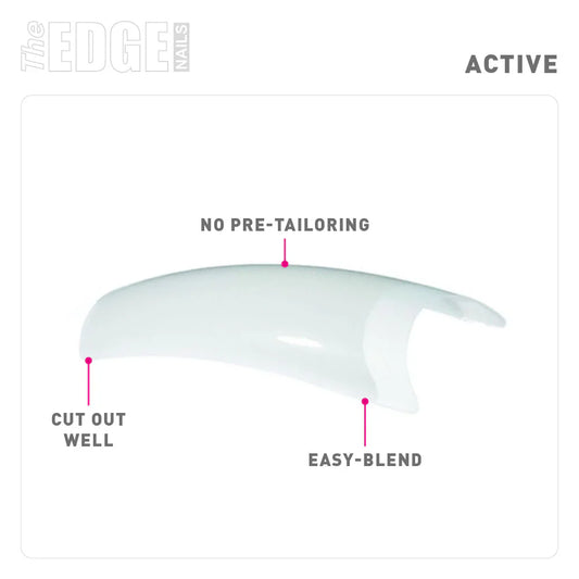 Active Assorted Nail Tips 50 Pack