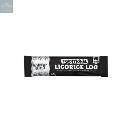 Traditional licorice log