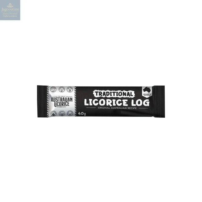 Traditional licorice log