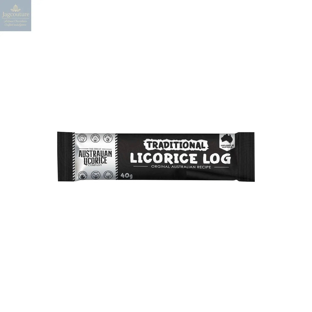 Traditional licorice log