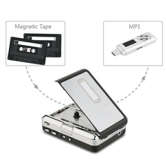 USB Cassette Tape to MP3 Converter Capture Audio Music Player, Tape to MP3