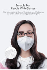 10-200PCS mascarillas fpp2 Black KN95 CE Certified FFP2 face mask mascarilla kn95 5Layers Non-wove Adult ffp2 mask kn95 reusable