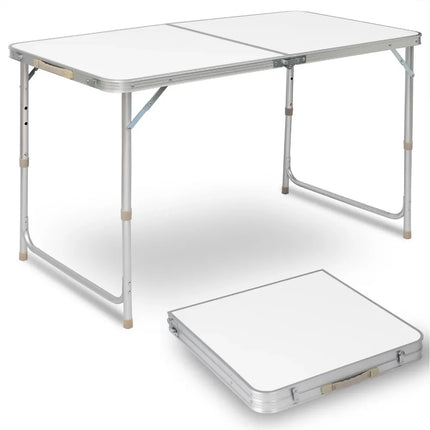 WOLTU Folding  Camping Table Lightweight Foldable Garden Picnic Table  Office Table for Balcony Market  Kitchen Outdoor Barbecue