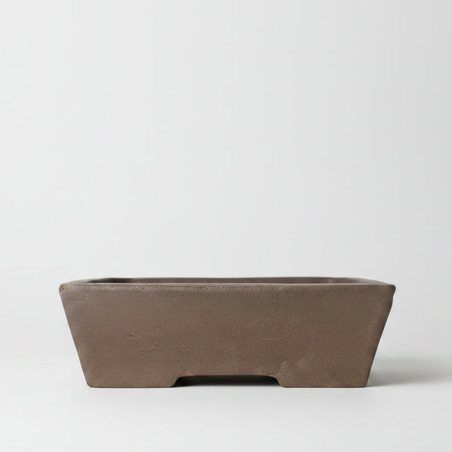 Unglazed Bonsai Pot Rectangle | 26cm x 19cm x 7cm | YB1132