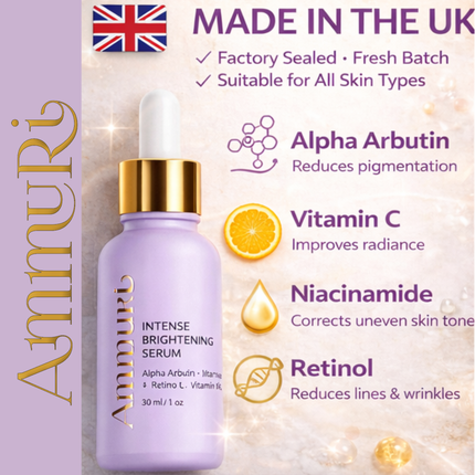 Intense Dark Spot Corrector Serum for Face, Neck & Body (30ml) | Ammuri