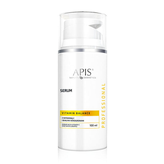 Apis VITAMIN BALANCE Vitamin C & White Grape Serum - Revitalises and hydrates dull, tired skin | 100ml