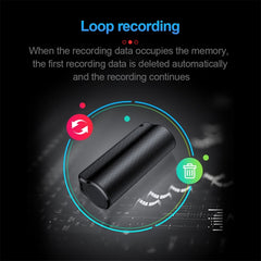 Q70 8GB Smart HD Noise Reduction Voice Control Recording Pen, 8GB