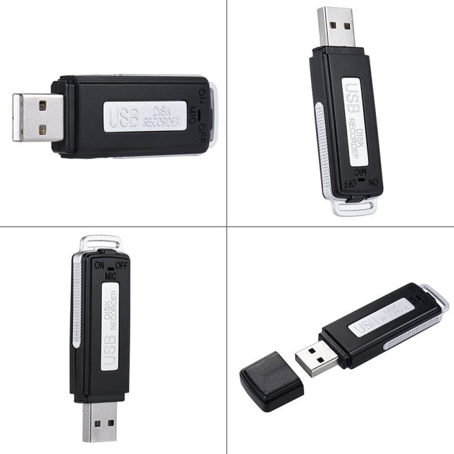 SK868 16GB Rechargeable Portable U-Disk Voice Recorder, 16GB