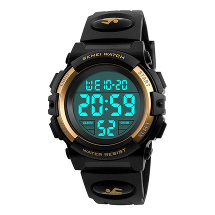 SKMEI 1258 Multifunctional Outdoor Sports Noctilucent Waterproof Wrist Watch, Size: S