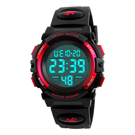 SKMEI 1258 Multifunctional Outdoor Sports Noctilucent Waterproof Wrist Watch, Size: S