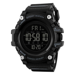 SKMEI 1384 Multifunctional Men Outdoor Fashion Noctilucent Waterproof LED Digital Watch