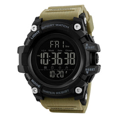 SKMEI 1384 Multifunctional Men Outdoor Fashion Noctilucent Waterproof LED Digital Watch