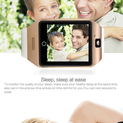 Q18S 1.54 inch IPS Screen MTK6260A Bluetooth 3.0 Smart Watch Phone, Pedometer / Sedentary Reminder / Sleeping Monitor  / Anti-Loss / Remote Camera / GSM / 0.3M Camera, WA3241BJ, WA3241BS, WA3241H, WA3241WJ, WA3241WS
