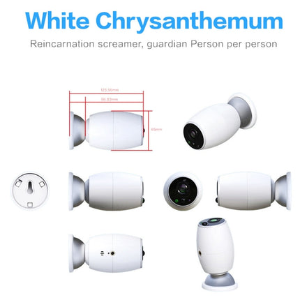 X3 1080P WiFi Smart Video IP54 Waterproof Digital Camera Door Viewer, Support TF Card & Infrared Night Vision