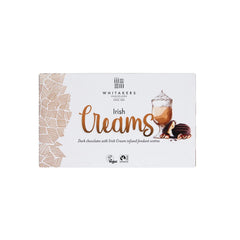 Whitakers dark chocolate covered Irish Cream fondant creams in carton