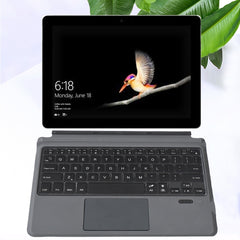 1087D Magnetic Colorful Backlight Bluetooth V3.0 Keyboard with Touchpad for Microsoft Surface GO