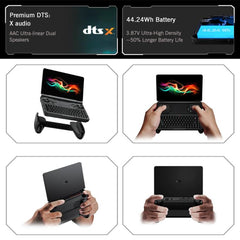 GPD WIN Mini 2025 Handheld Gaming PC, 16GB+1TB, 7 inch Windows 11 Home AMD Ryzen 7 8840U, EU Plug, Ryzen7 16GB+1TB