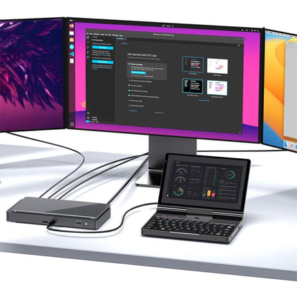 GPD Pocket 4 Handheld Gaming PC, 16GB+1TB, 8.8 inch Windows 11 Home AMD Ryzen 7 8840U, US Plug