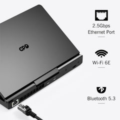 GPD Pocket 4 Handheld Gaming PC, 32GB+2TB, 8.8 inch Windows 11 Home AMD Ryzen AI 9 HX 370, EU Plug, Ryzen AI9 32GB+2TB