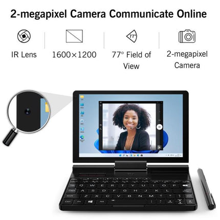 GPD Pocket 3 Handheld PC, 16GB+512GB, 8 inch Windows 11 Home Intel Core i3-1125G4, EU Plug