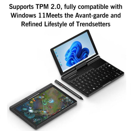 GPD Pocket 3 Handheld PC, 16GB+512GB, 8 inch Windows 11 Home Intel Core i3-1125G4, EU Plug